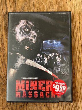 Miners Massacre 2002 Movie DVD Horror Jeff Conaway Karen Black Bloody Slasher